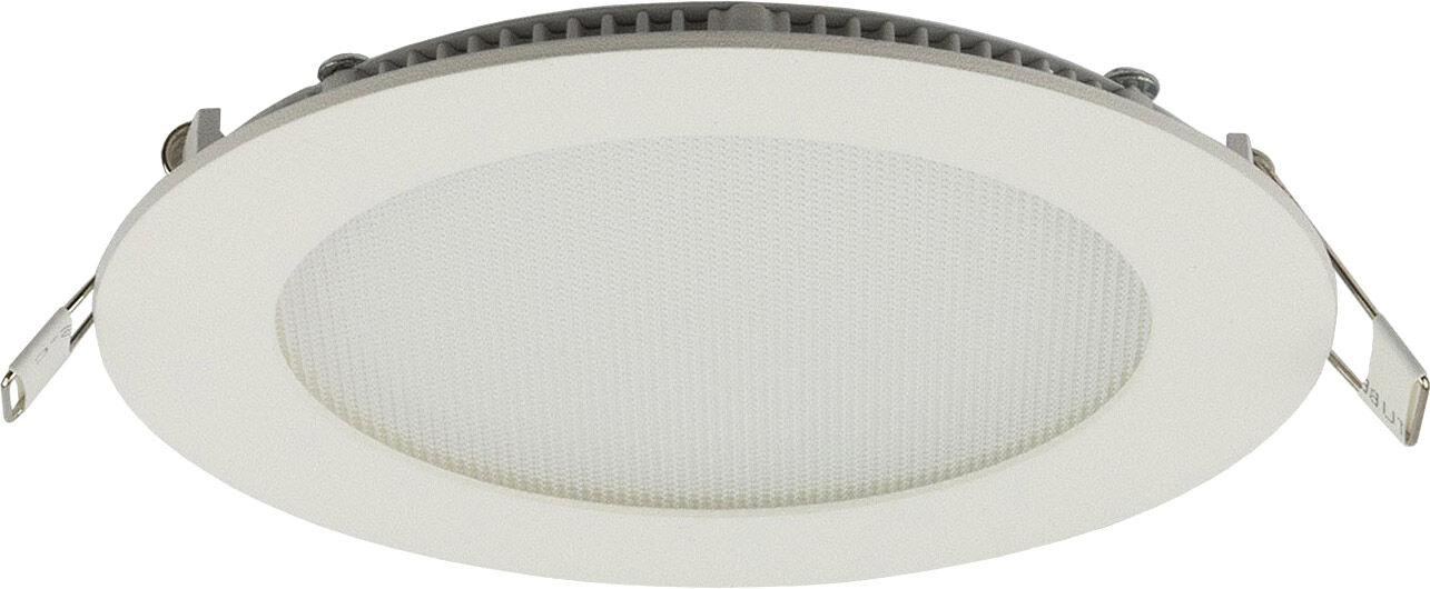 Isoled Led Downlight, 9w, Rund, Ultraflach, Blendungsreduziert, Weiß, Warmweiß, Dimmbar Cri90