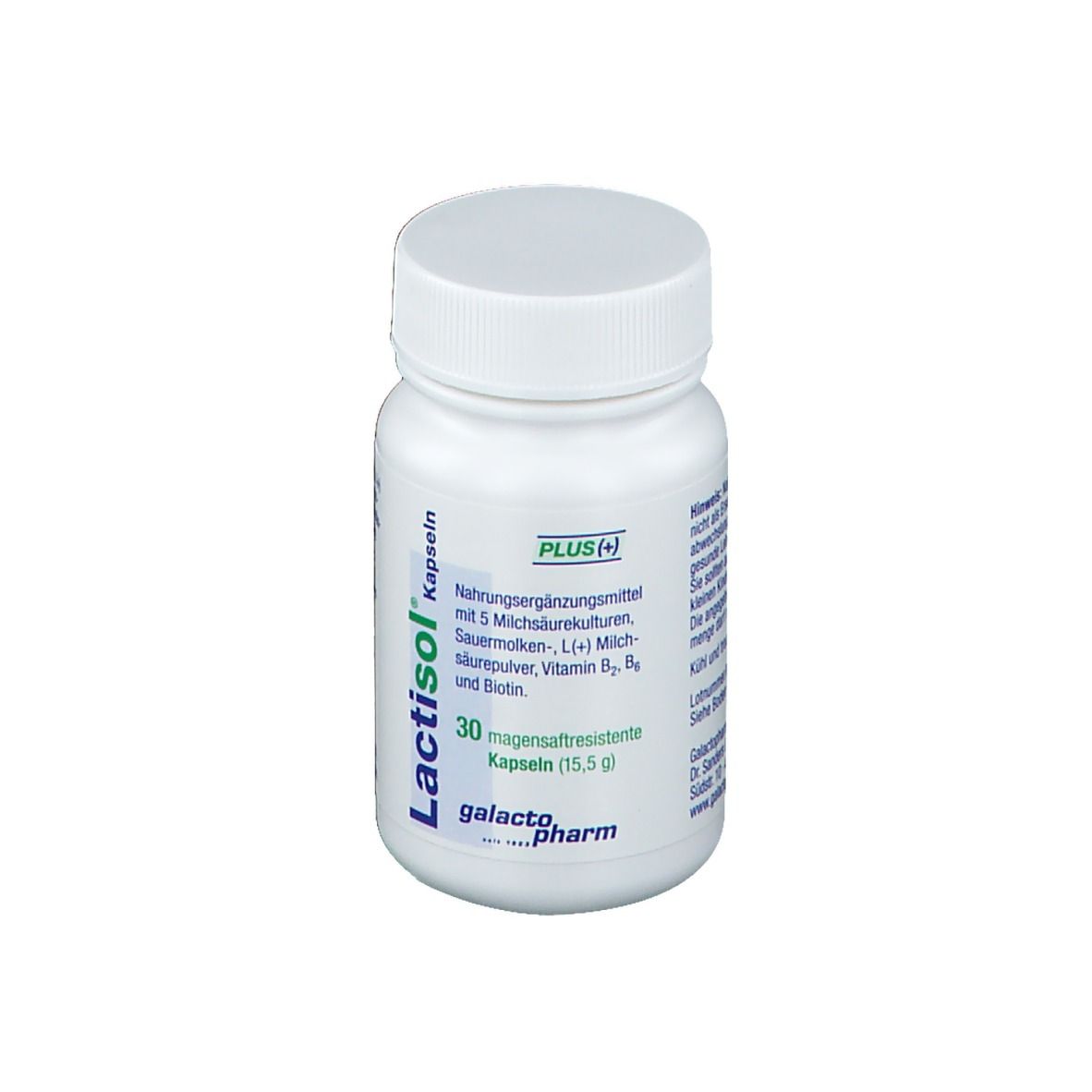 Lactisol Kapseln Plus 30 St magensaftresistent