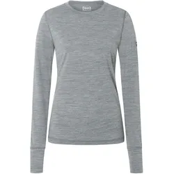 Super Natural, Damen, Funktionsshirt, W TUNDRA175 (XXL), Grau