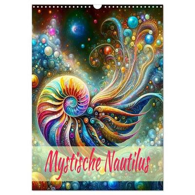 Mystische Nautilus (Wandkalender 2026 DIN A3 hoch), CALVENDO Monatskalender