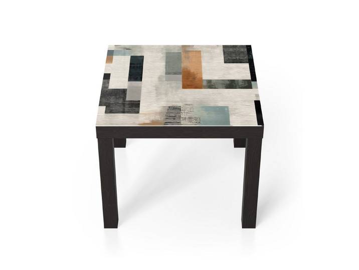 DEQORI Couchtisch 'Urbane Struktur', Glas Beistelltisch Glastisch modern