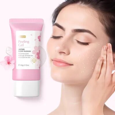 Trendy Discount Goods Sakura Exfoliating Gel Skin Care Whitening Moisturizer Facial Scrub Deep Cleaning Repair 60g