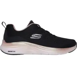 SKECHERS Damen Laufschuhe VAPOR FOAM-MIDNIGHT GLIMMER, Größe 39,5 in Schwarz Schwarz