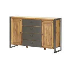 Sideboard Soft-Close-System  ¦ holzfarben ¦ Maße (cm): B: 143 H: 88 T: 40.0