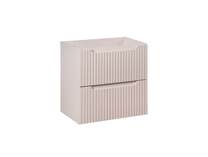 Meuble sous-vasque 60cm 2 tiroirs Riva Cachemire