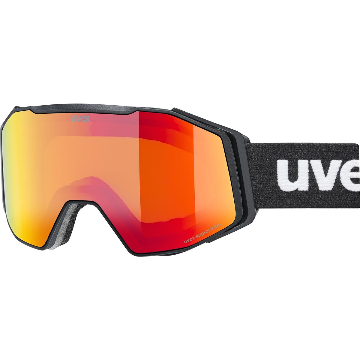 Uvex Gravity black matt mirror red-orange one size S5505412050