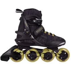 Roces, Herren, Rollschuhe, Skates Warp Thread Tif schwarz-grün 400874 00002 (42) (42), Grün, Schwarz