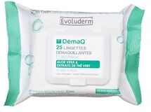 Evoluderm DémaQ Lingettes Démaquillantes Fraicheur 25 un