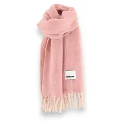 Bellerose für Damen. BW262814 F2624U Sarma Schal rosa (OSFA), Lässig, Wolle