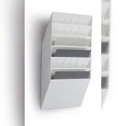 Durable Prospektspenderset A4 quer ws FLEXIBOXX 6 Fächer