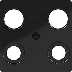 Hager Abdeckung Schwarz (glänzend) WAF2170BG 1 St.
