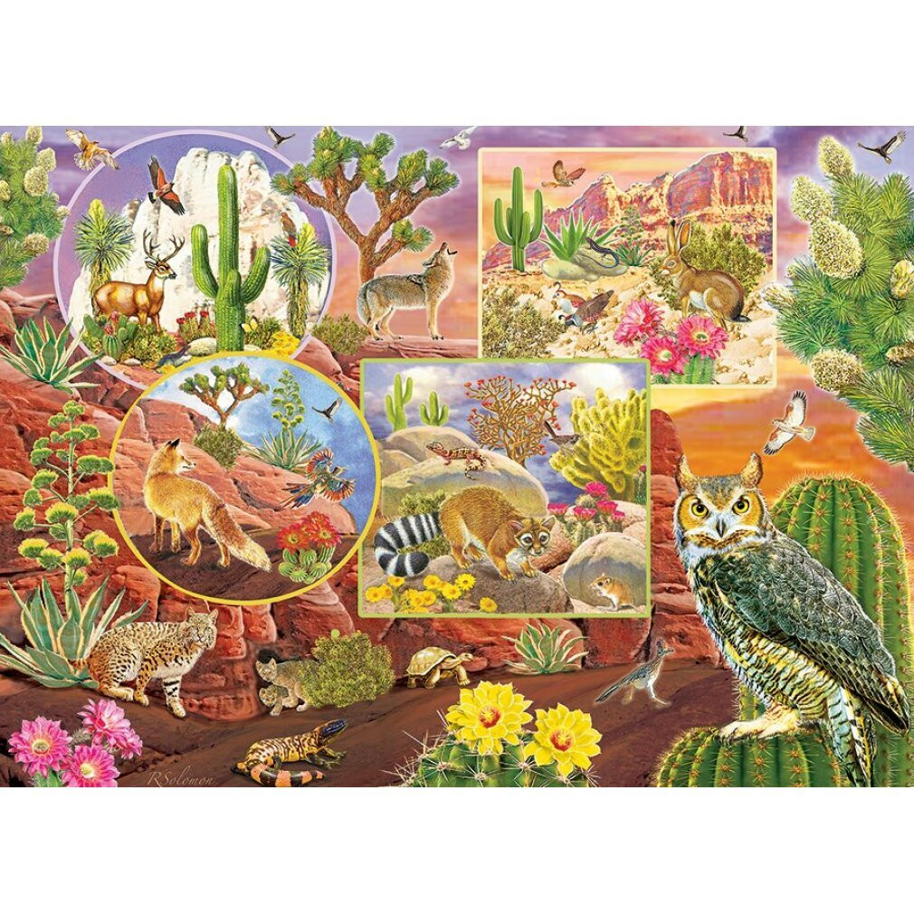 Cobble Hill Familiepuzzel Magie van het vuur, 350 stukjes