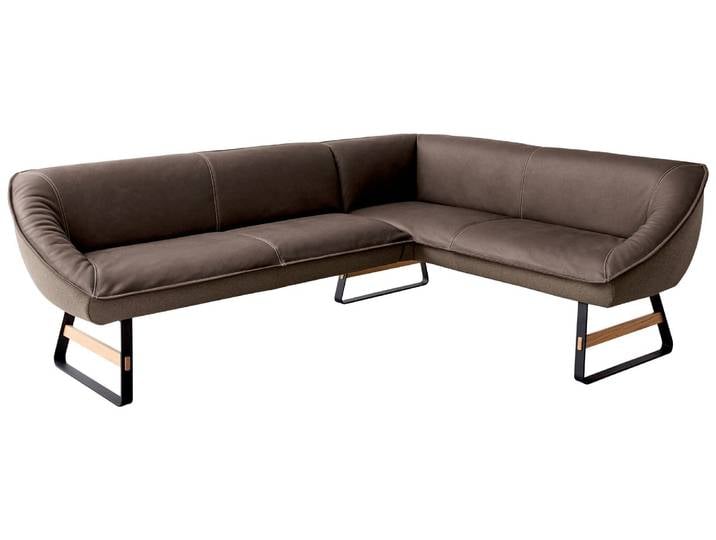 Koinor Eckbank SOFTY, schoko, Leder