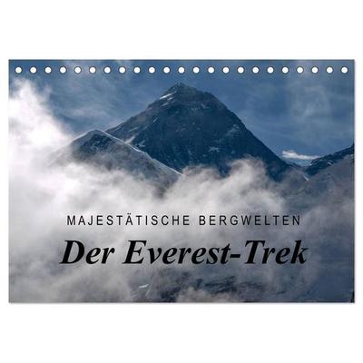 Majestätische Bergwelten - Der Everest Trek (Tischkalender 2027 DIN A5 quer), CALVENDO Monatskalender