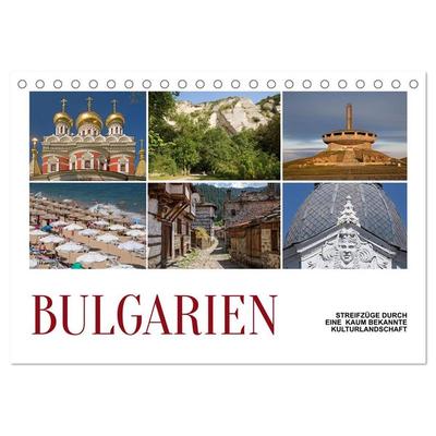Bulgarien - Streifzüge durch eine kaum bekannte Kulturlandschaft (Tischkalender 2026 DIN A5 quer), CALVENDO Monatskalender