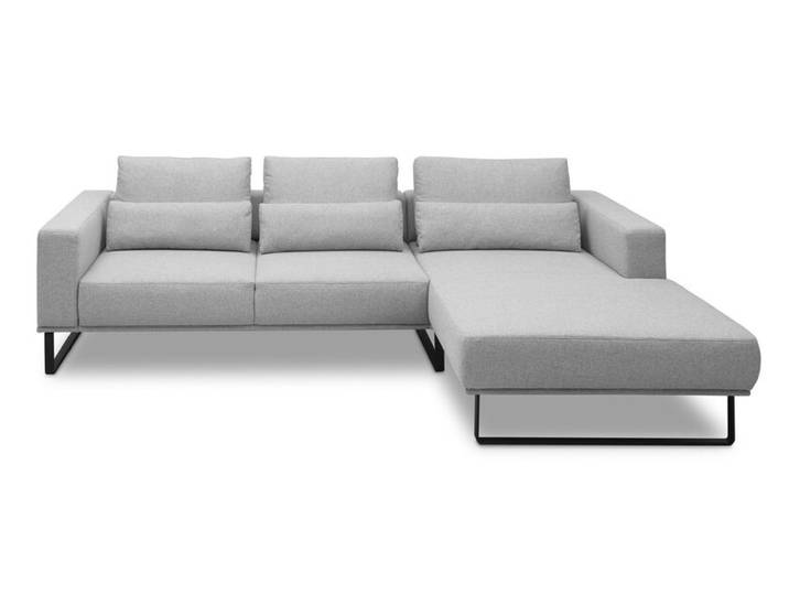 Ecksofa JustB! RS light grey