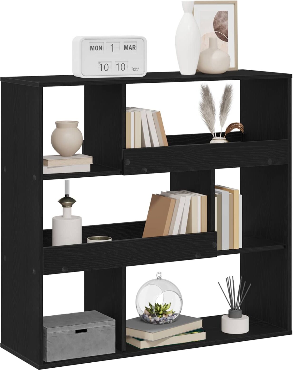 vidaXL Étagère à livres 4 niveaux 100 x 33 x 94,5 cm Bois d'ingénierie