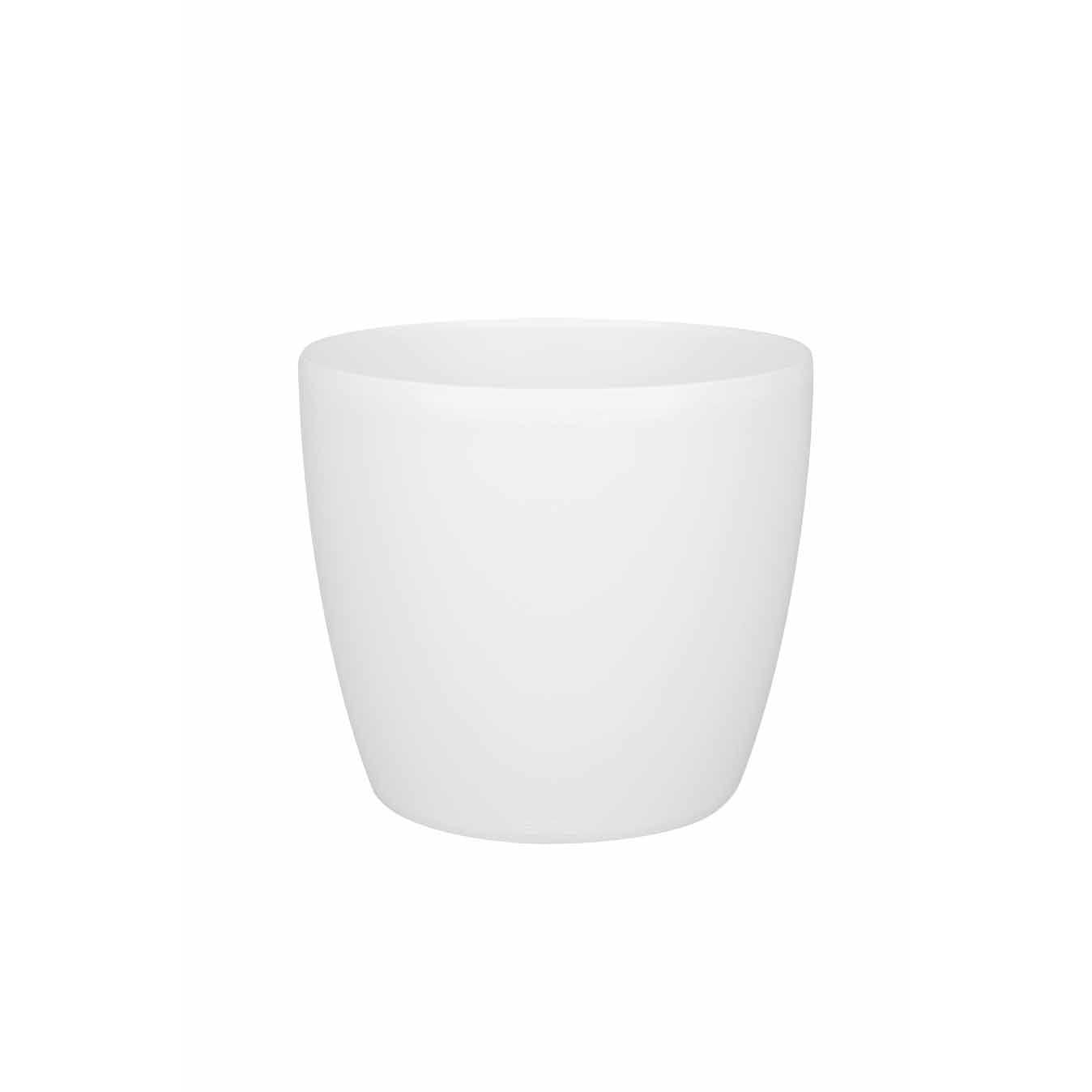 Elho Brussels Round Pot - Wit - 22 cm