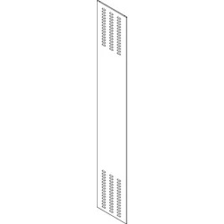ABN NSB334KL Seitenblende für offene NE-34 (IP33) mit Lüftungskiemen und Befestigungsmaterial