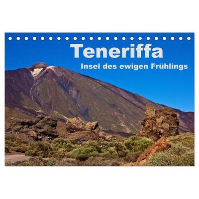 Teneriffa - Insel des ewigen Frühlings (Tischkalender 2026 DIN A5 quer), CALVENDO Monatskalender