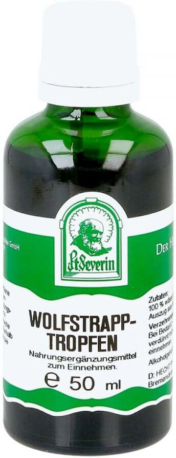 Wolfstrapptropfen zum Einnehmen