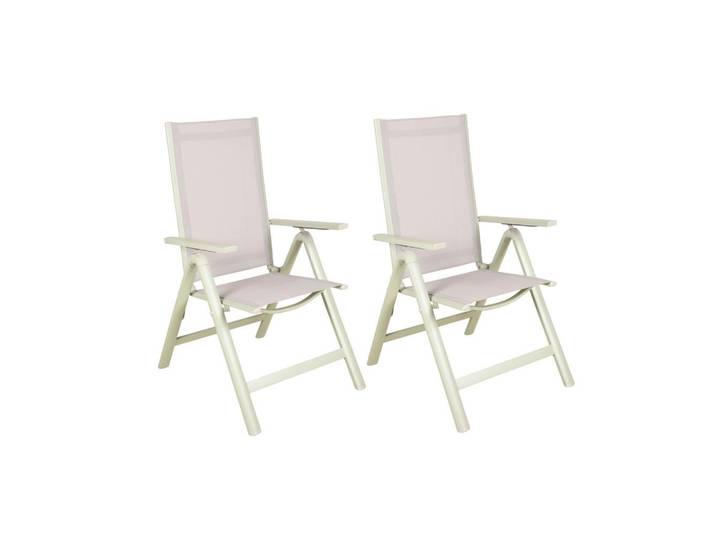 GARTENKLAPPSTUHL-SET HOCHLEHNER LENOLA, 2ER SET