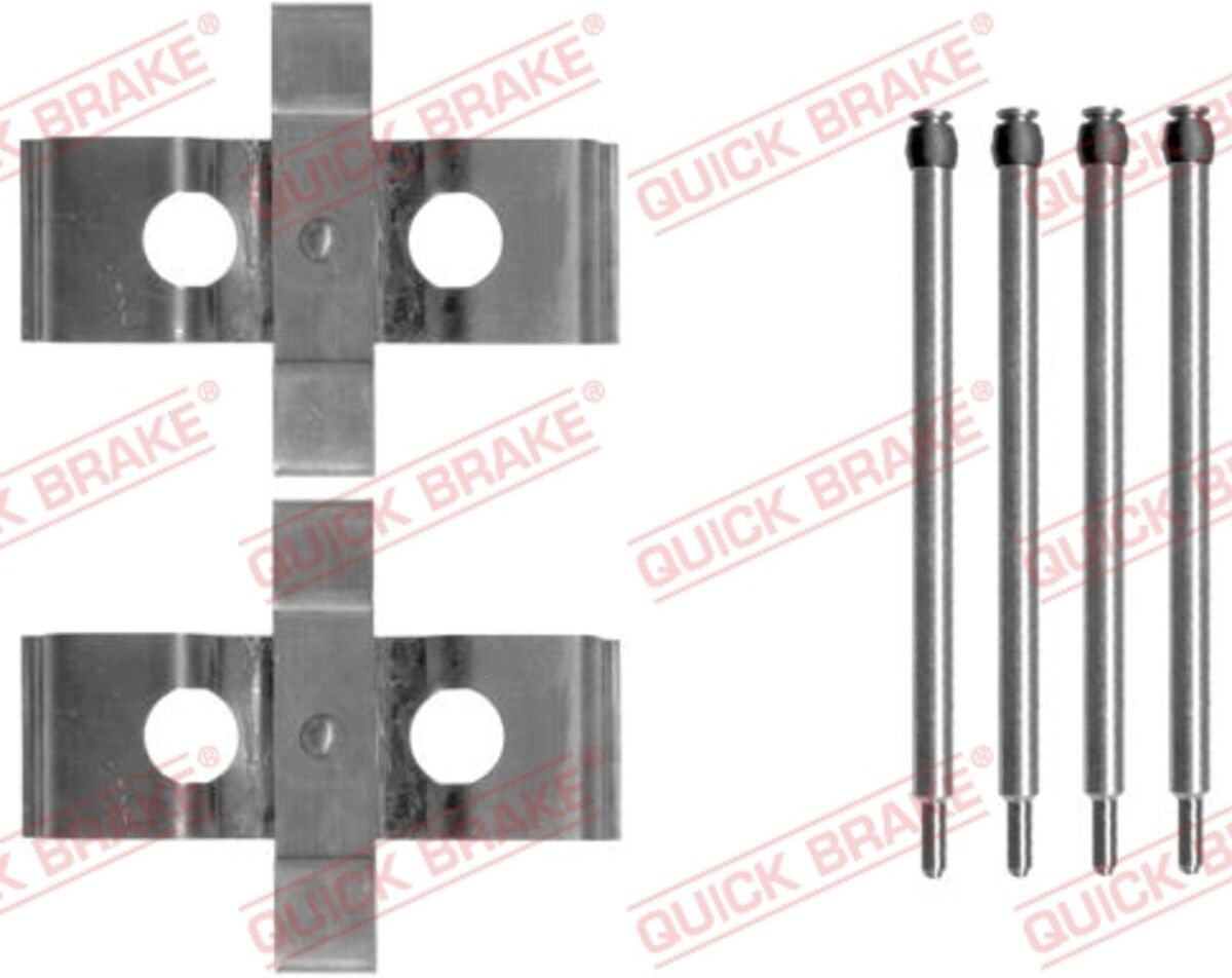 Zubehörsatz, Scheibenbremsbelag QUICK BRAKE 109-1611