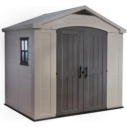 Keter, Gartenhaus + Gartenschrank, Factor 8x7