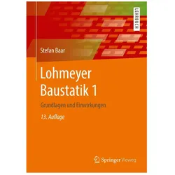 Lohmeyer Baustatik 1, Fachbücher von Stefan Baar