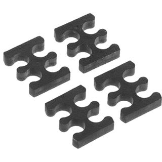 Alphacool Eiskamm X4 - 3mm - 4 Stück schwarz