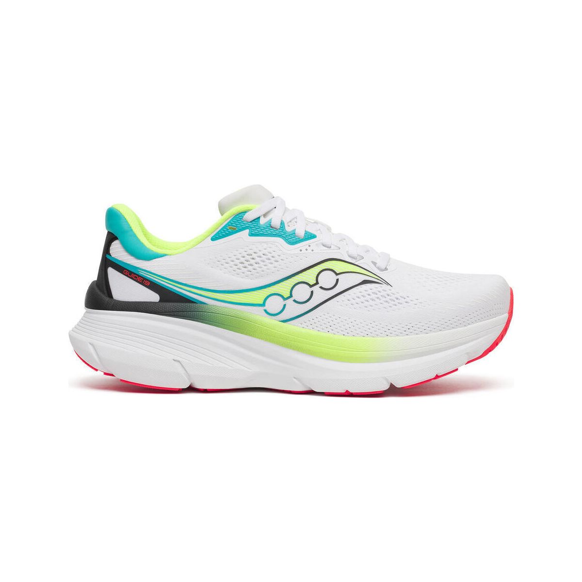 Saucony Guide 19 Men's white/citron (1035) 42,5 S101408-1035-42,5-MEDIUM