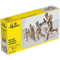 Heller - Britische Infanterie 8. Armee - 1:72 - 49 Figuren 304947