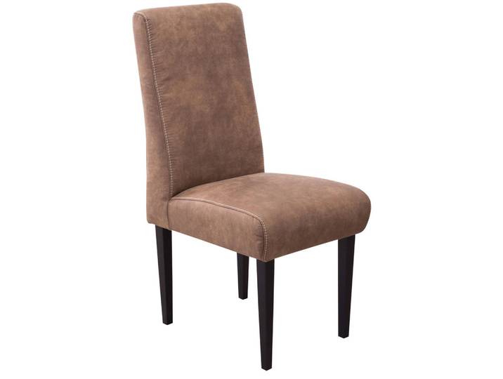 Stuhl, Braun, 48x62 cm, Textil, Konisch, Oeko-Tex® Standard 100, sit&more