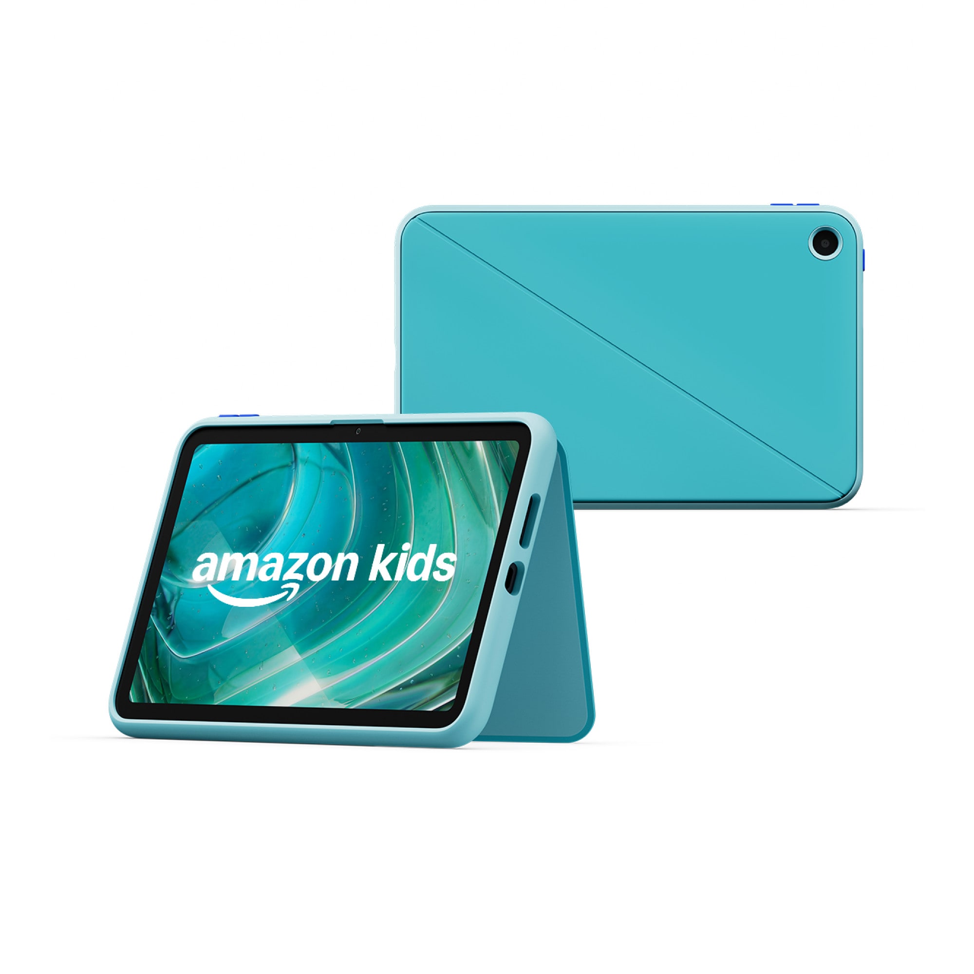 Amazon Kids Tablet 8 (2026) Android Tablet 8.7 Zoll WiFi 64 GB Aquatic (inkl. Schutzhülle)