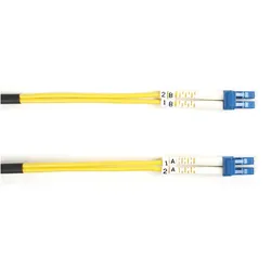 Black Box OS1 LC-LC DUPLEX YELLOW 15M (15 m), Netzwerkkabel