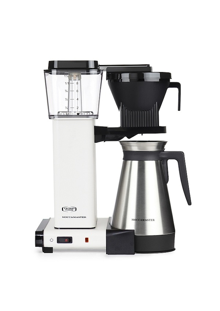 Moccamaster KBGT Filterkaffeemaschine, Farbe:Off-White