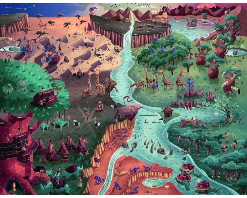 Game Flow Mon Puzzle Aventure : Voyage en Terre Ocre