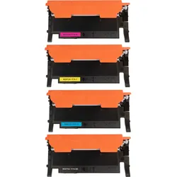Kompatibles XL-Tonerkartuschen Set HP W2070A, W2071A, W2072A, W2073A - 117A