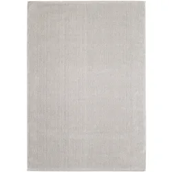 Teppich Waschbar Uni Elegant Strapazierfähig Schlafzimmer Flur Creme 160x230 cm OEKO-TEX Fußbodenheizung geeignet – CIMA von Kadima Design