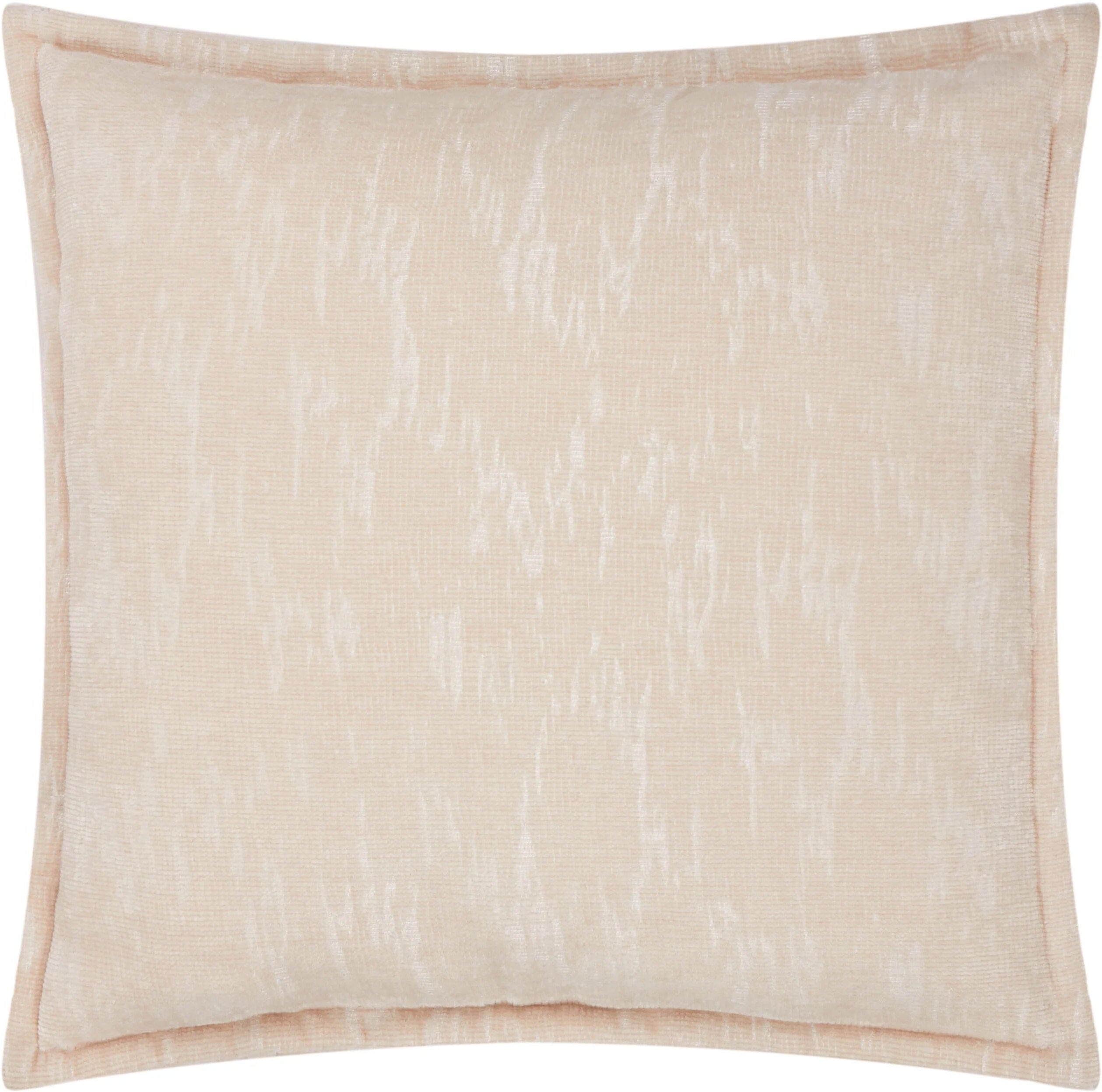 Katy Ivory Chenille Patterned Cushion Cover - 45x45cm