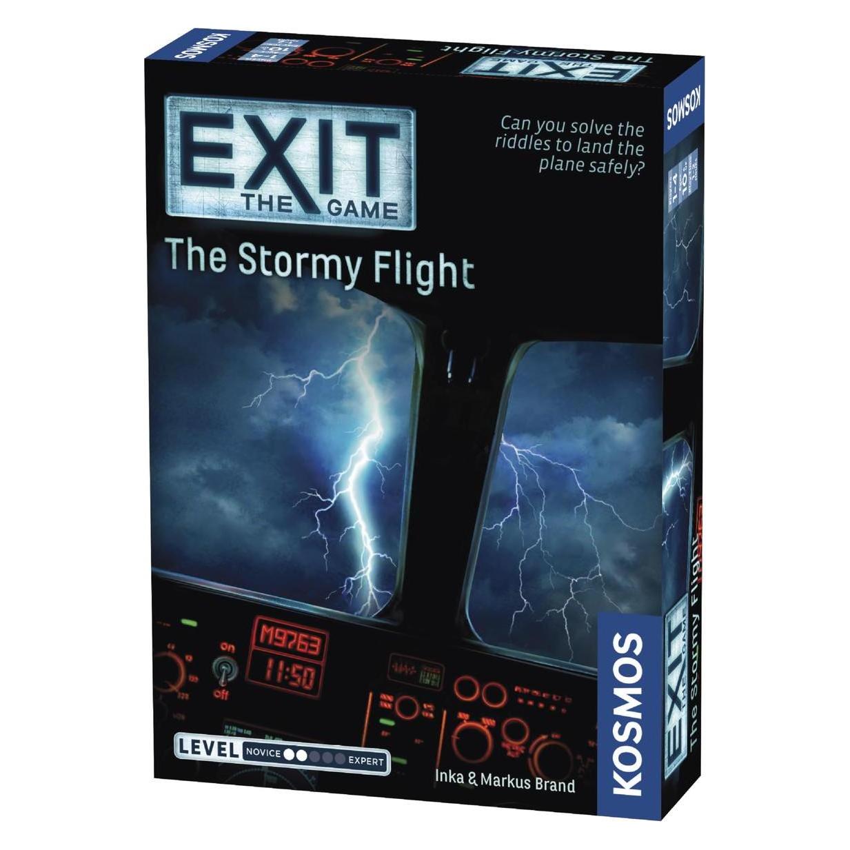 Thames & Kosmos EXIT: The Stormy Flight Brettspiel Strategie (Deutsch, 1 - 4 Spieler) (692874)