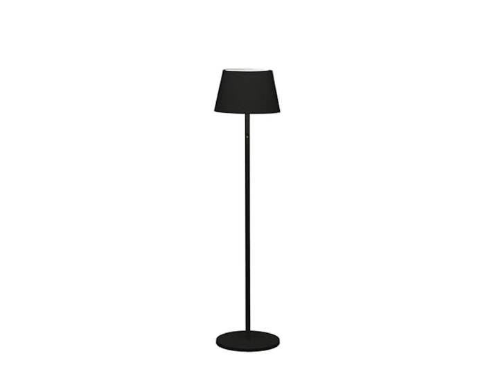 Konstsmide Pomezia 7824-750 Lampadaire sans fil pour intérieur/extérieur Résistant à la pluie 11 couleurs de lumière Noir