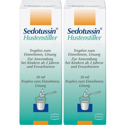 Sedotussin Hustenstiller Tropfen 2x 2x30 ml zum Einnehmen