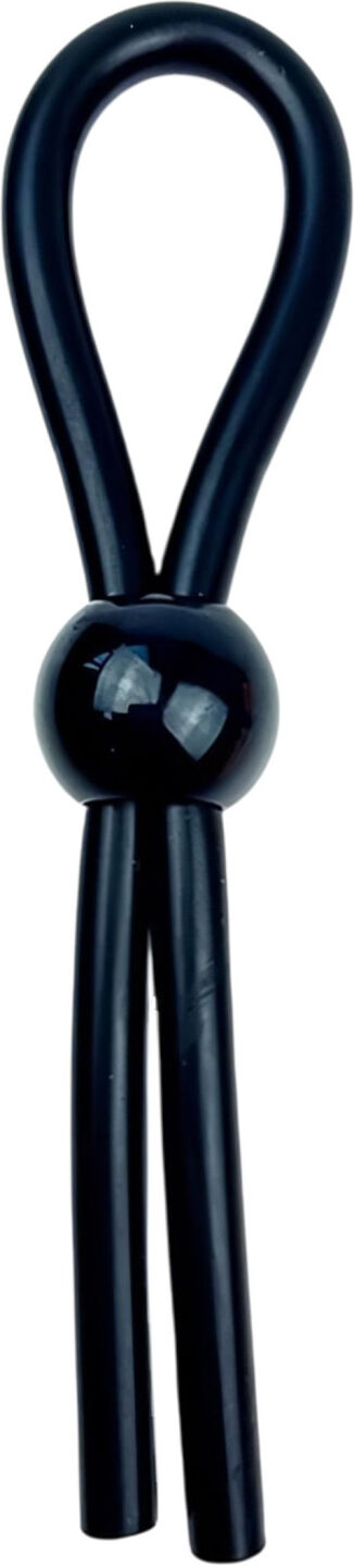 Pulselock Forge - adjustable lasso-style silicone cock ring (black)