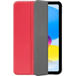Cazy Premium Smart Hülle, Schlaf Aufwach, Schutzhülle (Apple iPad 2022 (10. Gen), Apple iPad 2025 (11. Gen)), Tablet Hülle, Rot, Schwarz