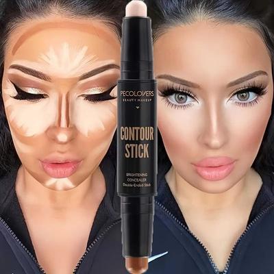 Uplifted Finds Double Ended Contouring Stick   2 in 1 Concealer And Highlighter For Three Dimensional Facial Sculpting 01
