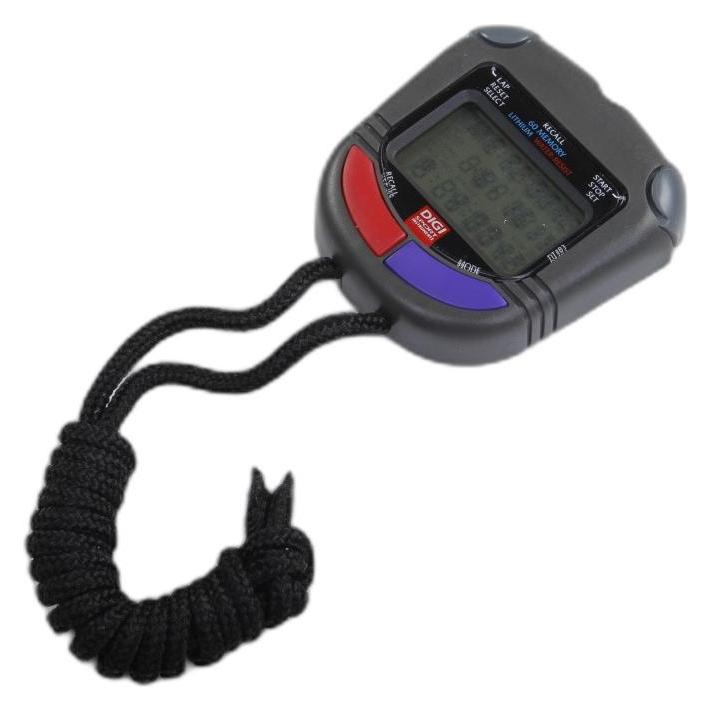 Digi Sport DIGI PC-91 Stoppuhr, Schwarz, ohne Nachtlicht (1215)