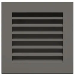 OutInFire Kaminlüftungsgitter aus Graphit – Hide 17x17