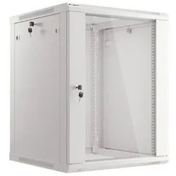 Lanberg WF01-6615-10S Rack 15U Wandmontiertes Regal Grau