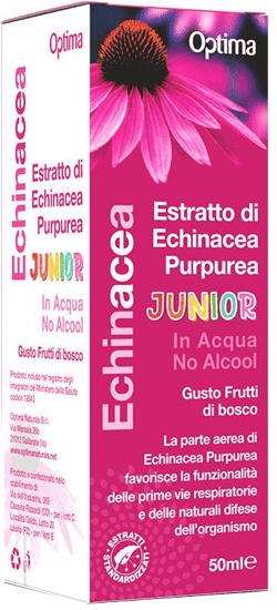 Optima Echinacea Estratto No Alcool Integratore Difese Naturali 50 ml